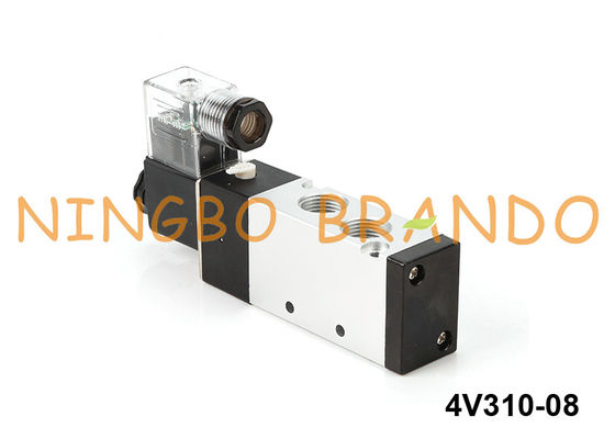 4V310-08 Airtac Art Weise 24V des Solenoid-elektropneumatischen Ventil-5/2 Wechselstrom DC-220V
